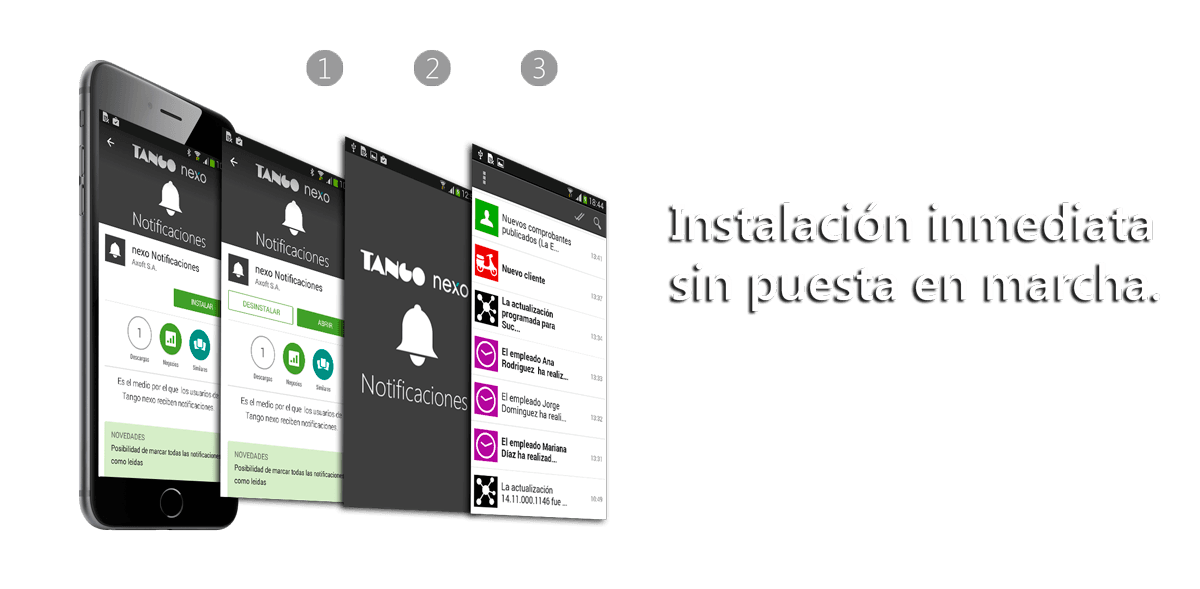Tango Notificaciones