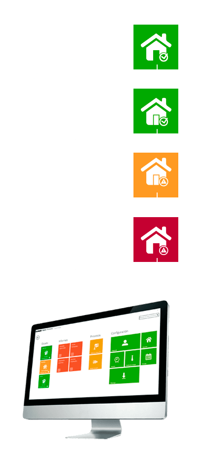 Tango Fichadas descripción de iconos